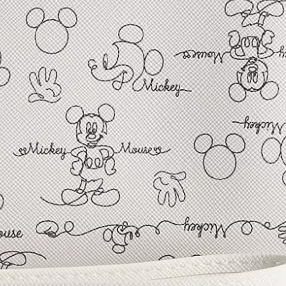 Disney Classic Mickey Mouse Sketch and Signature Tech Wallet - Picture 5 of 6